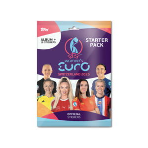 Topps UEFA Women’s Euro 2025 - Límmiðabók og 3 pakkar