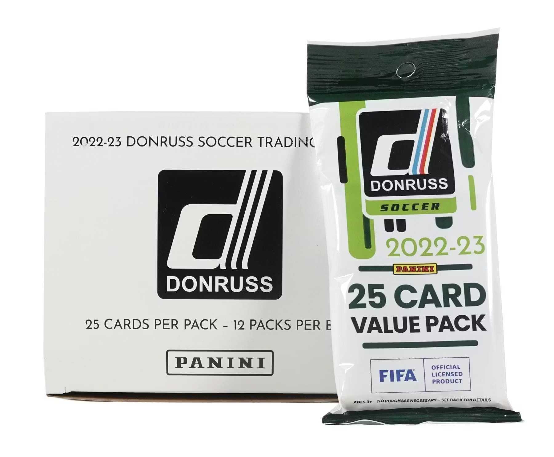 2022-23 Panini Donruss Soccer Jumbo Value (Pakki) – Fótboltamyndir / fótboltaspjöld