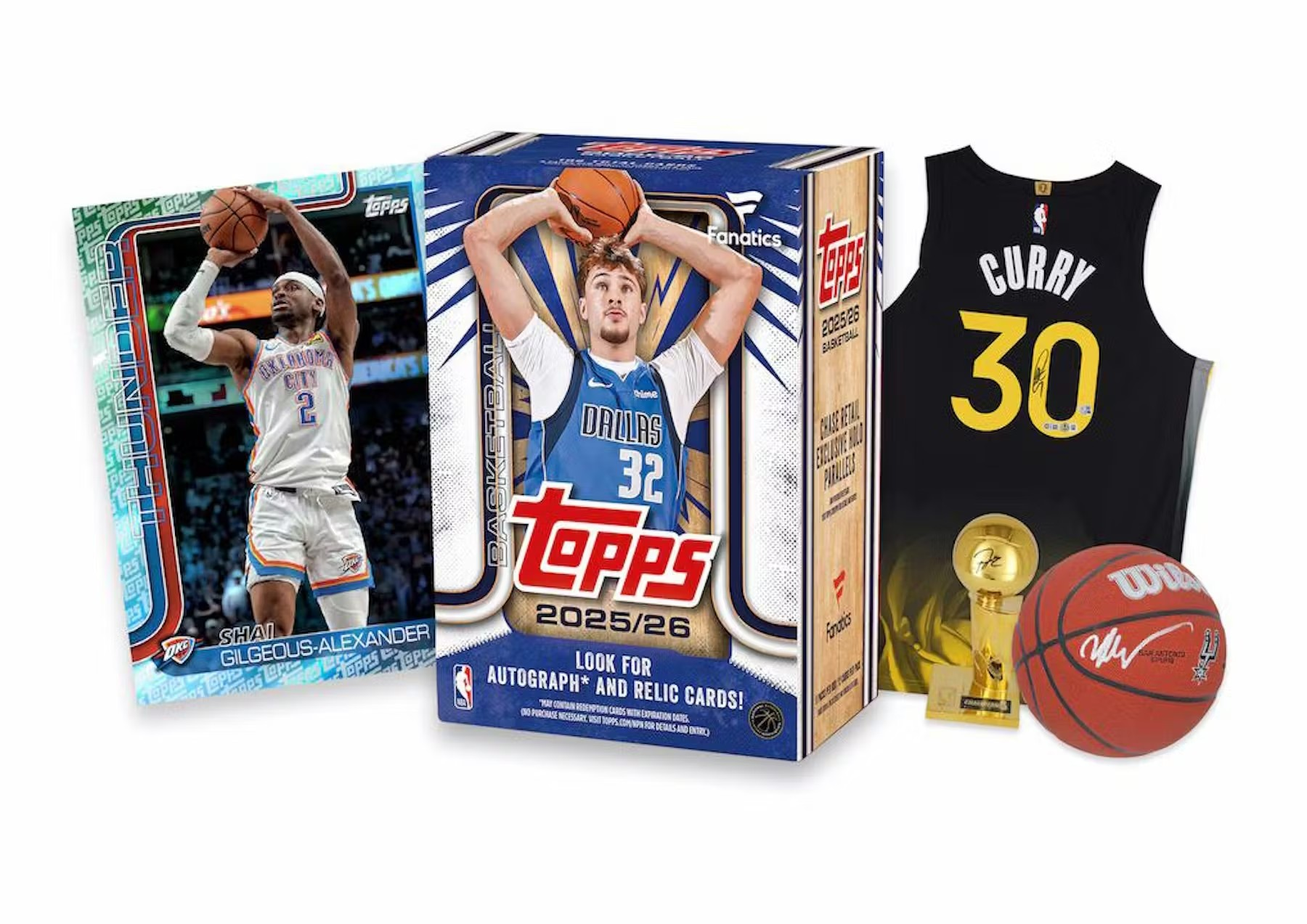 2025-26 Topps Basketball Fanatics Blaster (Pakki) – Körfuboltamyndir / körfuboltaspjöld