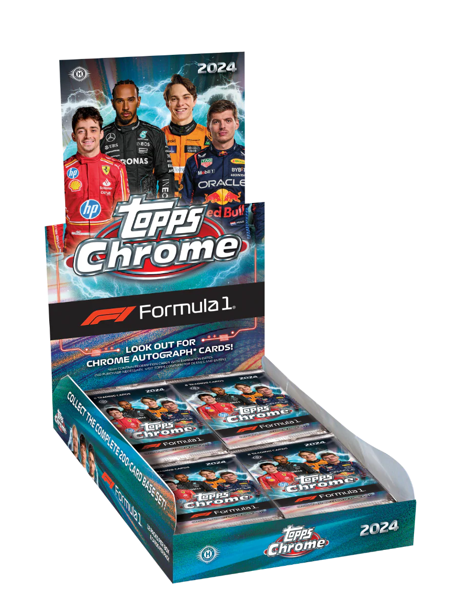 2024 Topps Chrome F1 Formula 1 Hobby Box (Pakki)