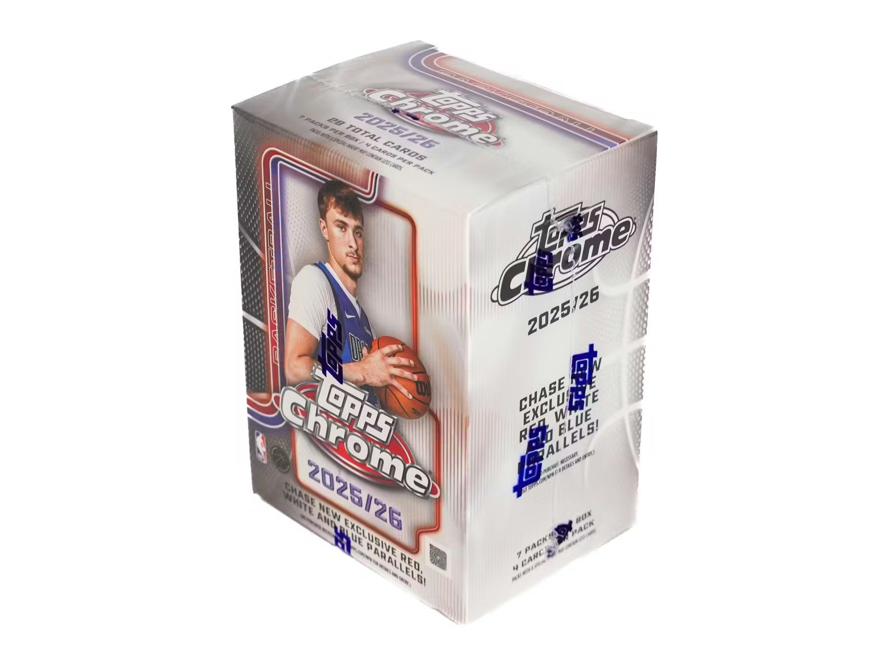 2025-26 Topps Chrome Basketball Blaster Box – Körfuboltamyndir / körfuboltaspjöld